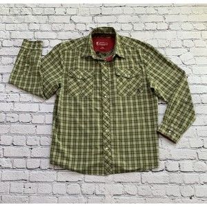 John Browning Heritage Collection Men’s Large Plaid, Pearl Snaps & Glass Cleaner